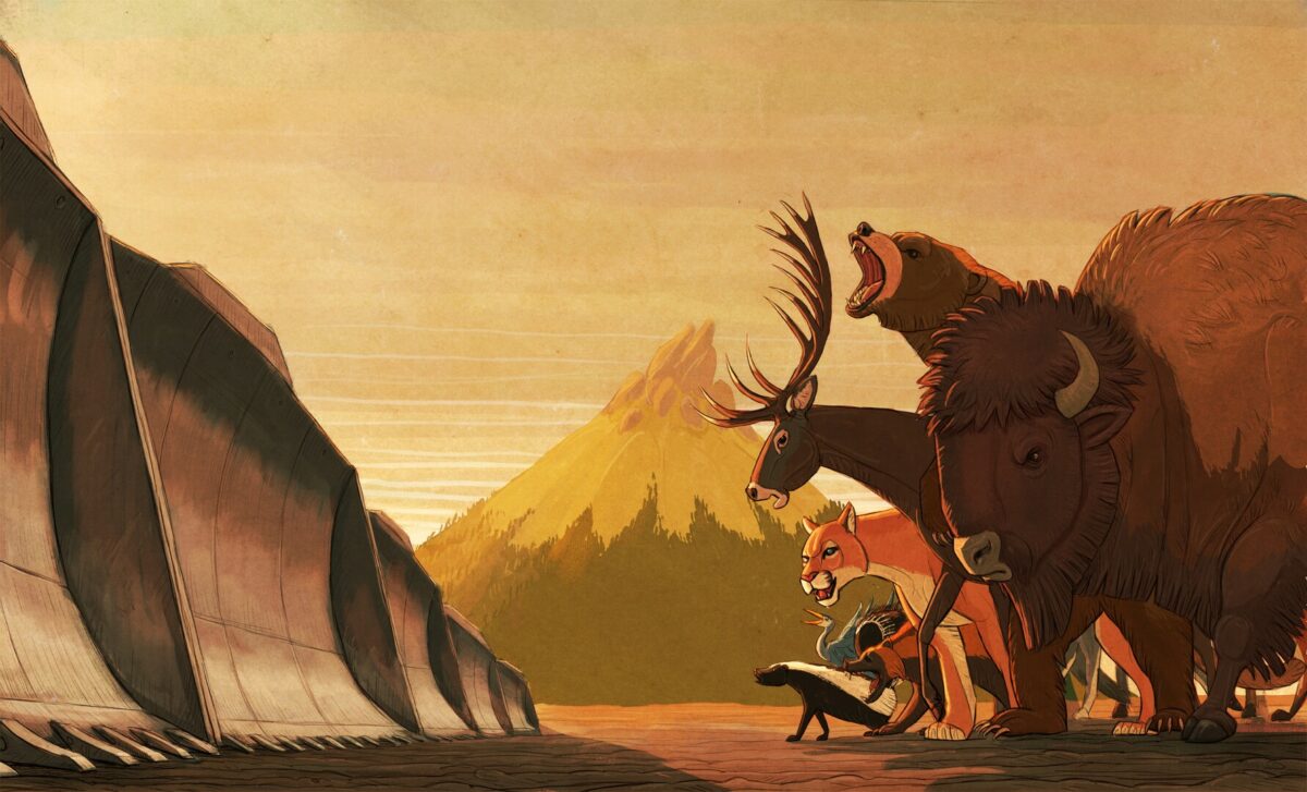 Kadr filmu Four Souls of Coyote