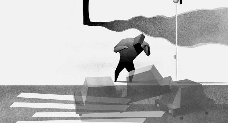 Kadr filmu BRAK / LACK