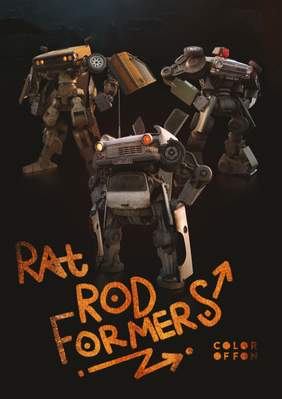 Kadr filmu Elo złomy / The RatRodFormers