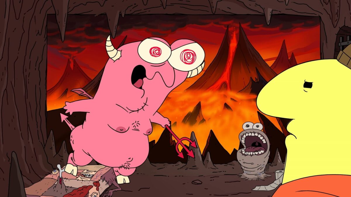 Okładka filmu Smiling Friends - Charlie Dies and Doesn't Come Back