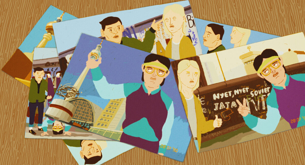 Kadr filmu Pelikan Blue / Kék Pelikán