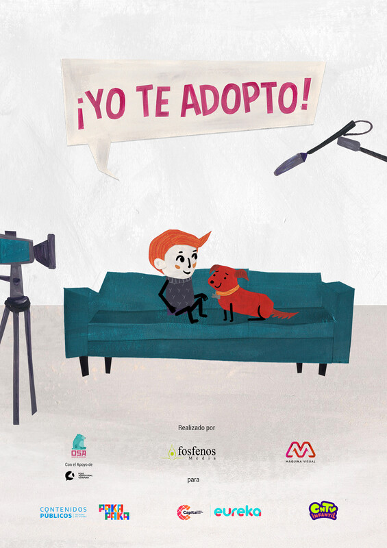 Okładka filmu Pedro and Kuky (I adopt you!) / Pedro and Kuky (Yo te adopto!)