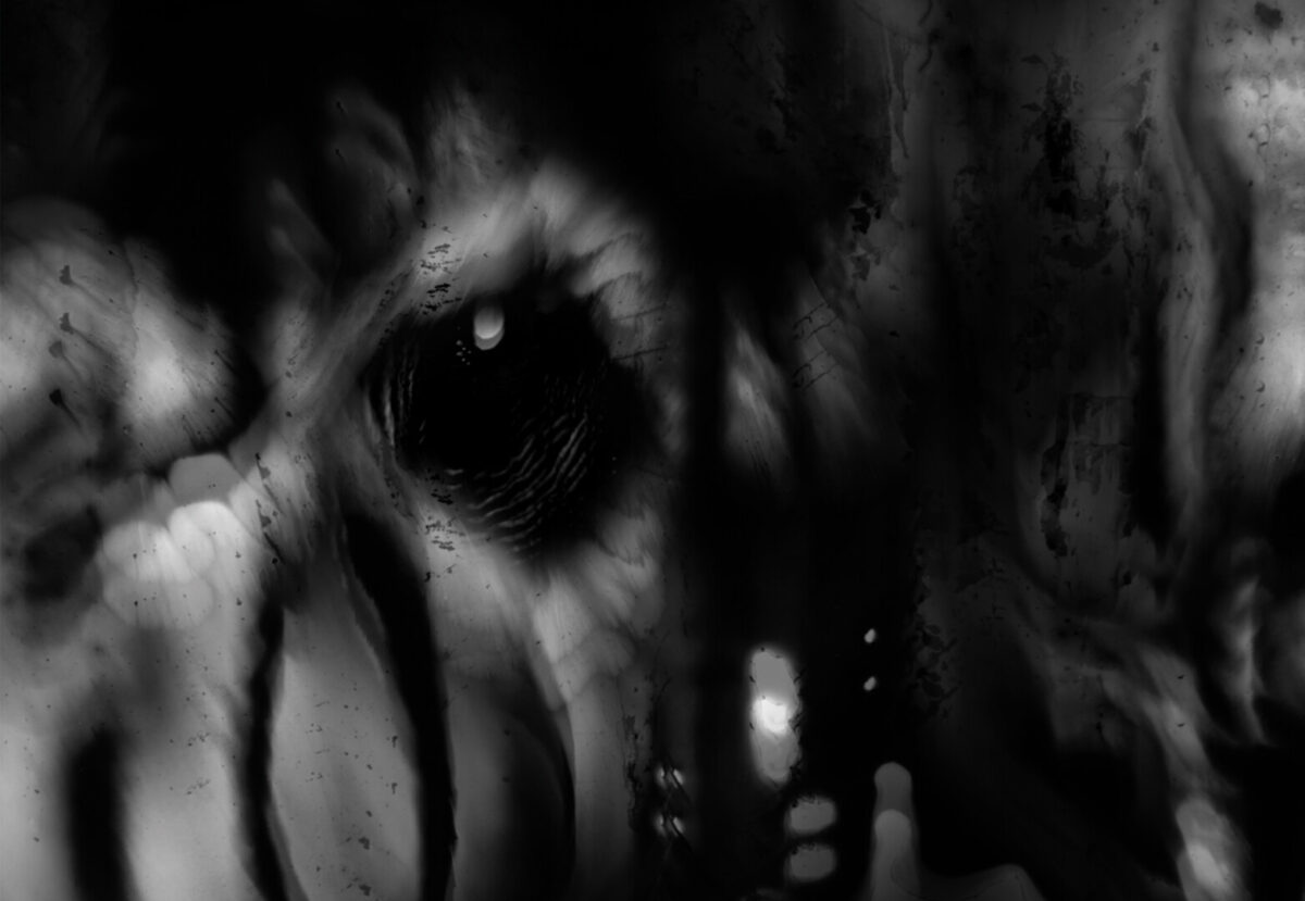 Kadr filmu Czarne Słońce / Black Sun