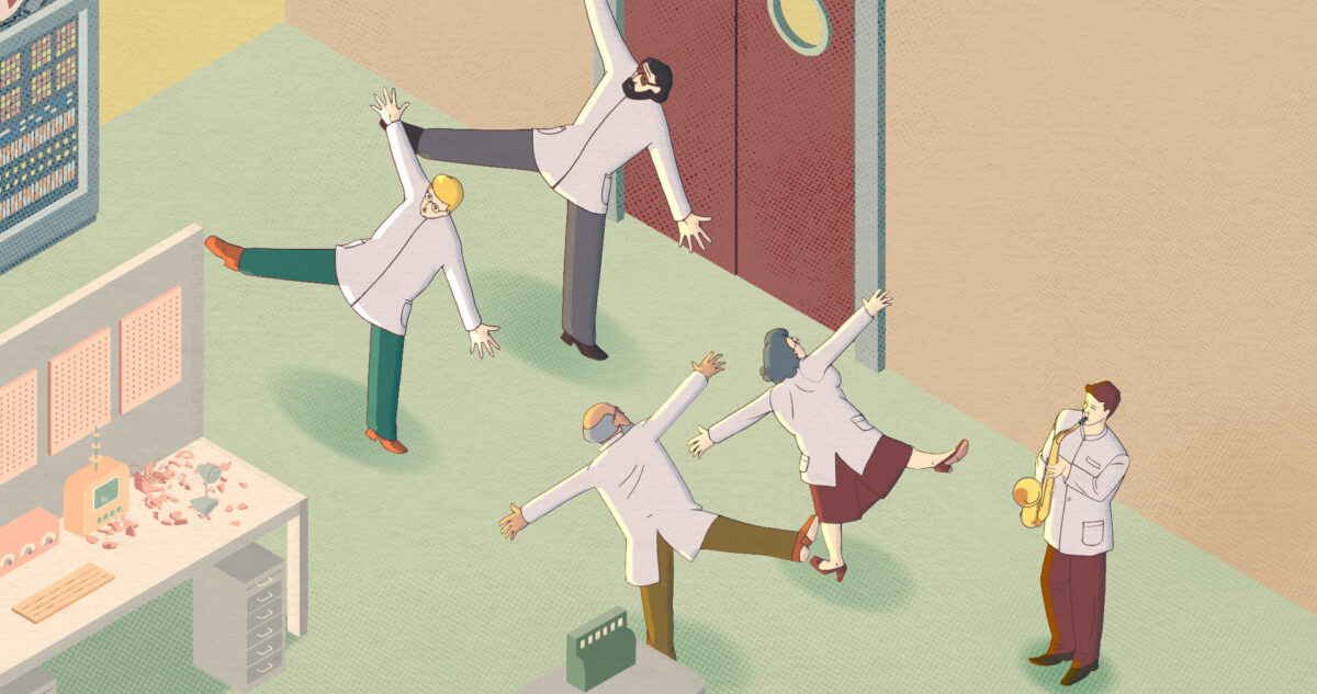 Kadr filmu The Strange Disappearance of Mr. Spak