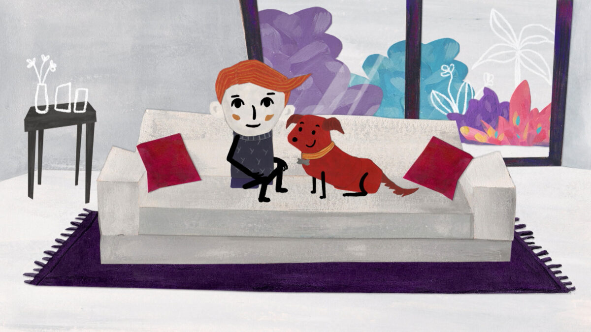 Kadr filmu Pedro and Kuky (I adopt you!) / Pedro and Kuky (Yo te adopto!)