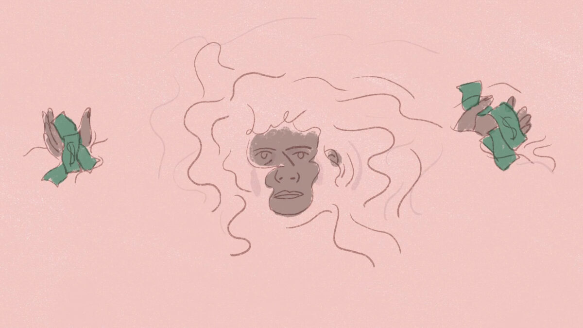 Kadr filmu Meduzy / Medusas