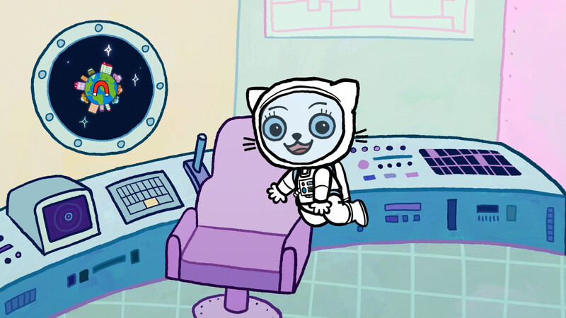 Okładka filmu Kitty Kotty in Space / Kicia Kocia w kosmosie