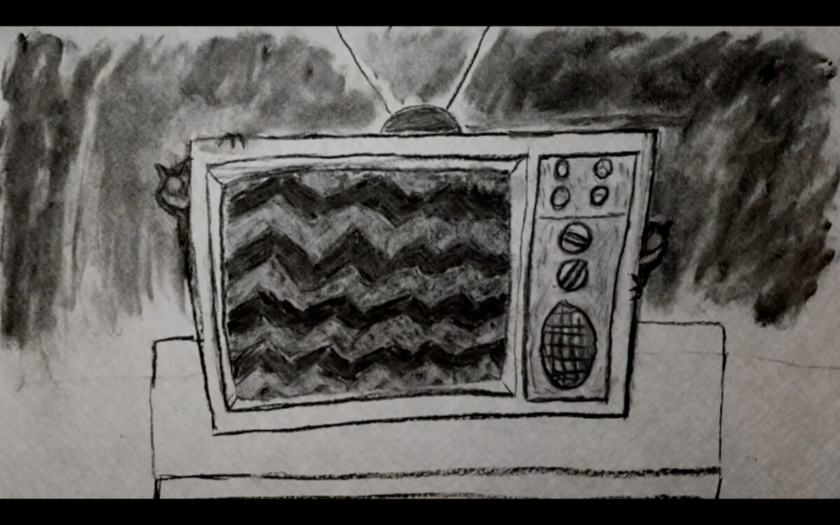 Kadr filmu The Devil lives in Torshälla / Djävulen bor i Torshälla