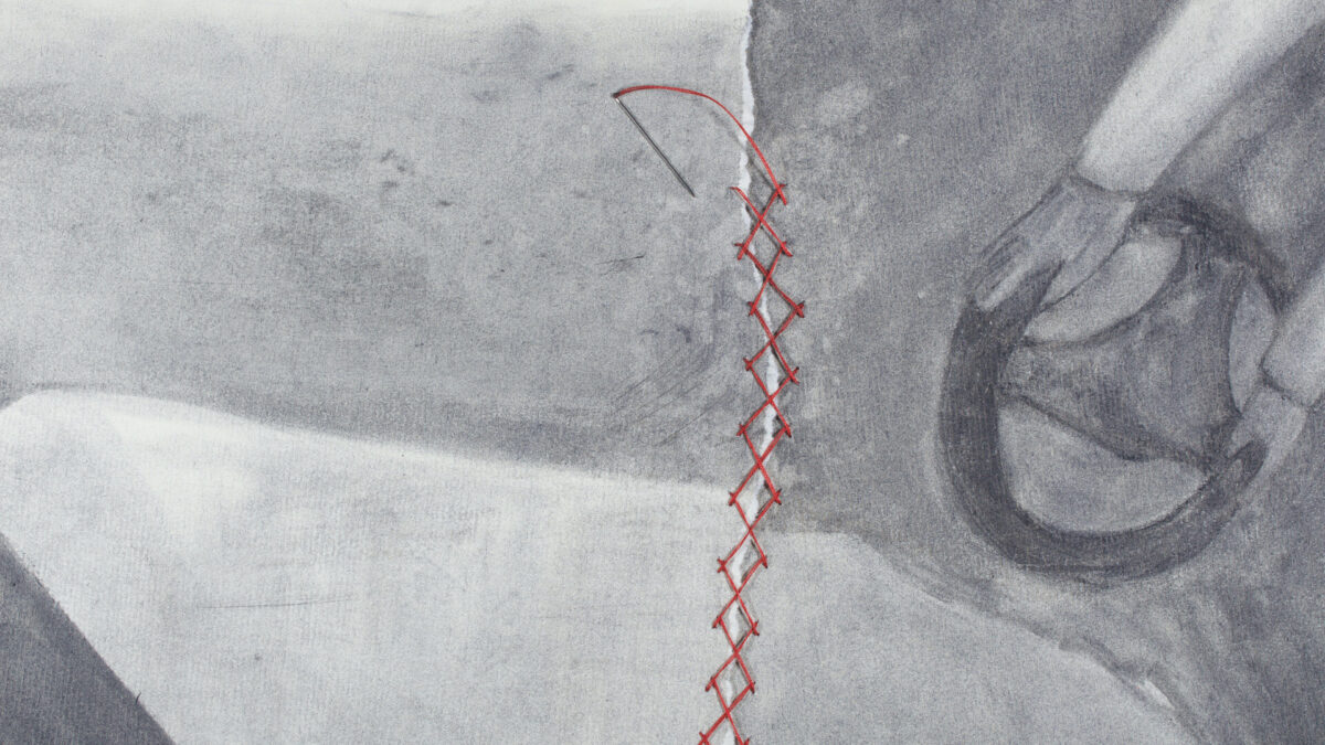 Kadr filmu Sutures et Consolation / Stitches and Solace