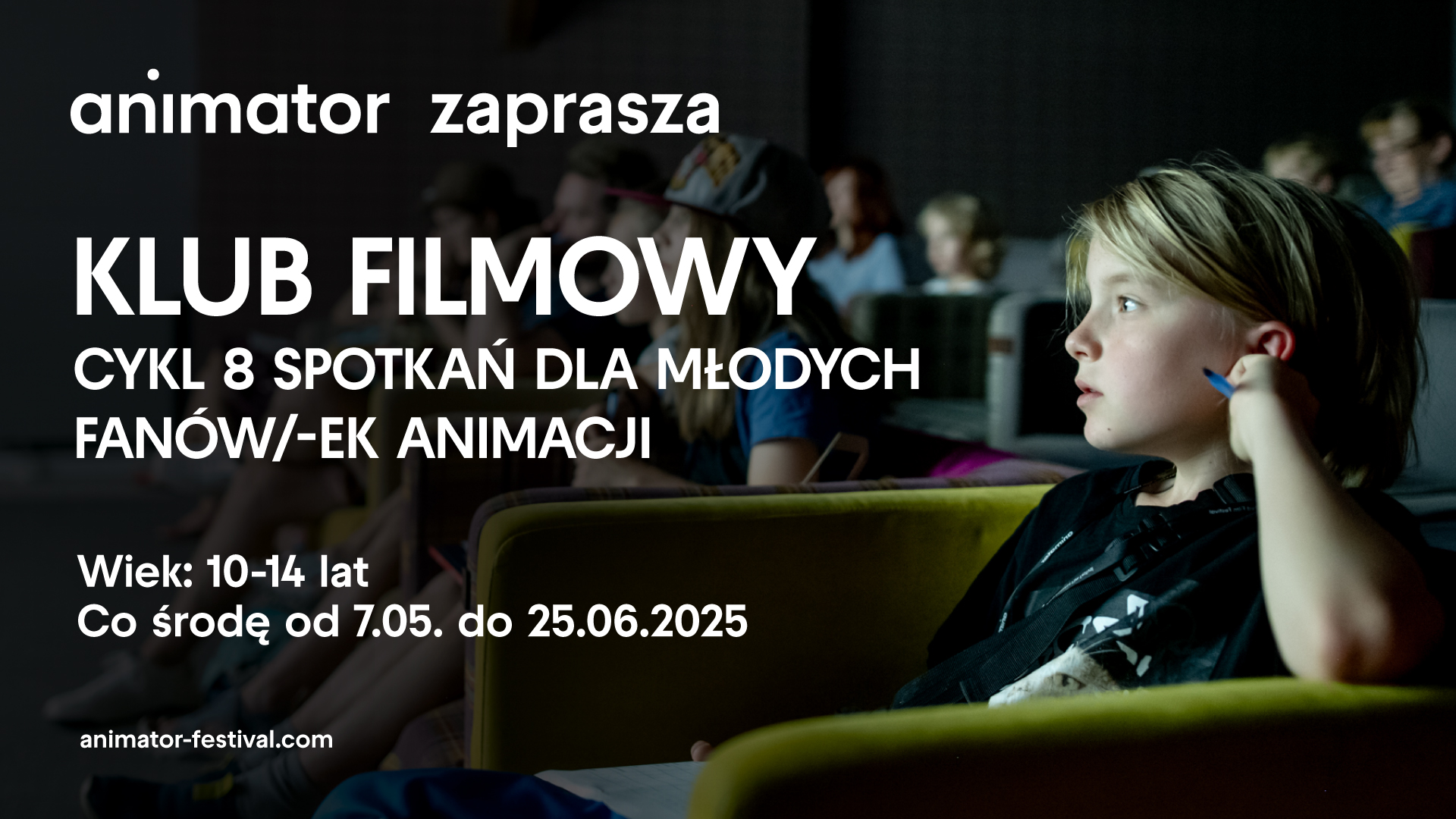 Zdjęcie główne aktualności Dołącz do Filmowego Klubu!