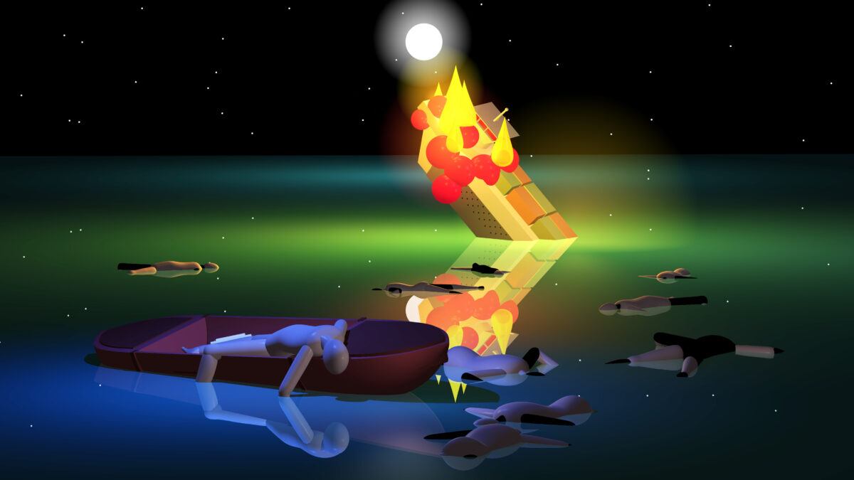 Kadr filmu Journey of Shadows