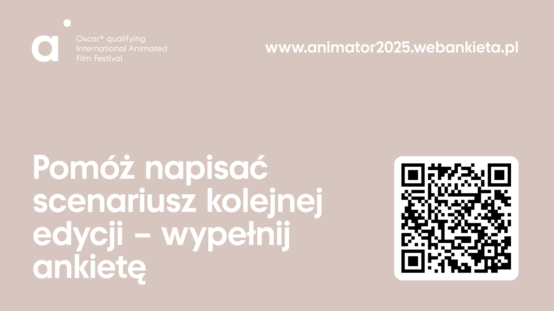 Zdjęcie główne aktualności Czym jest dla Ciebie Animator? Daj nam znać!