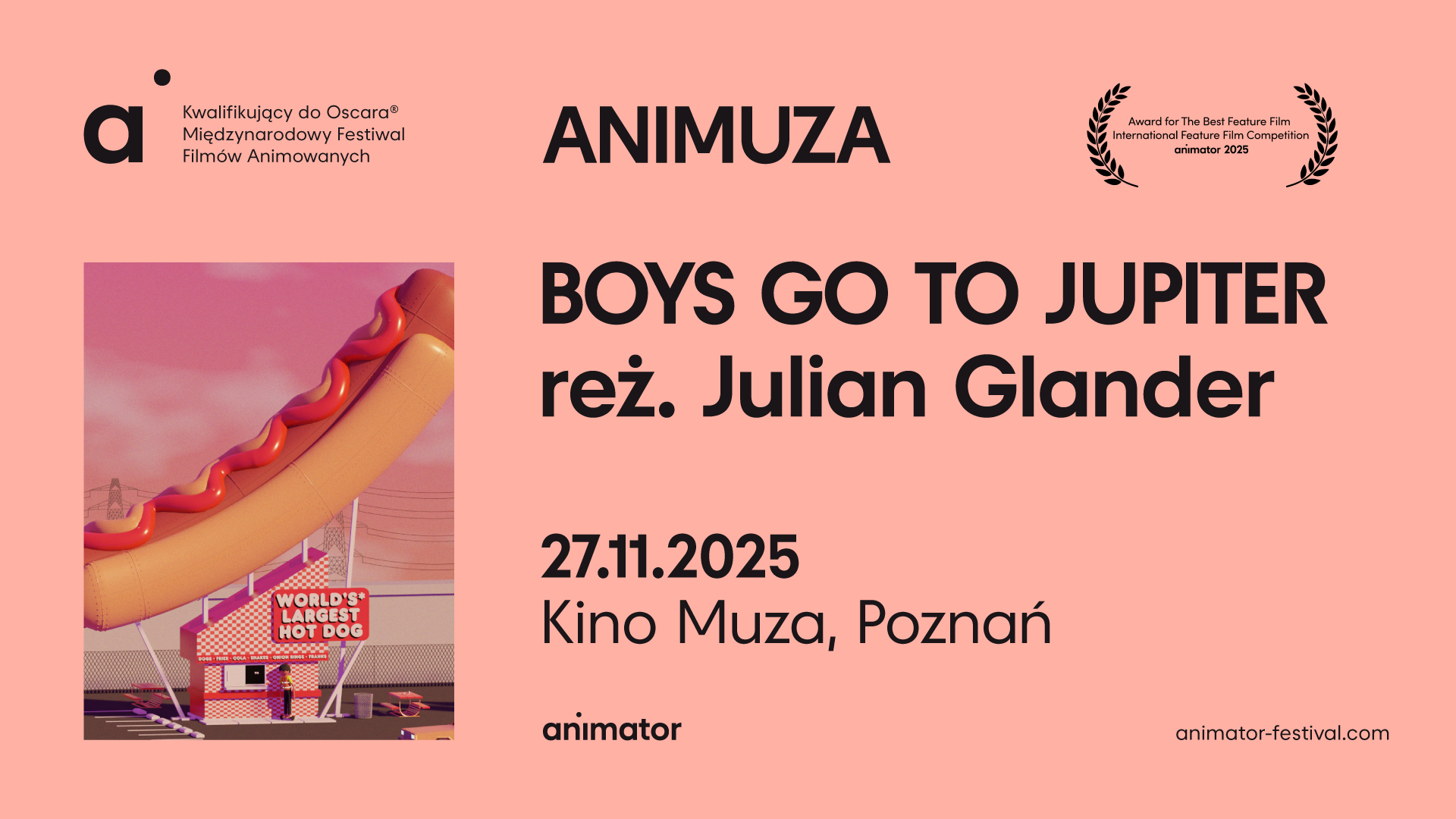 Zdjęcie główne aktualności Zwycięzca Animatora ponownie na dużym ekranie