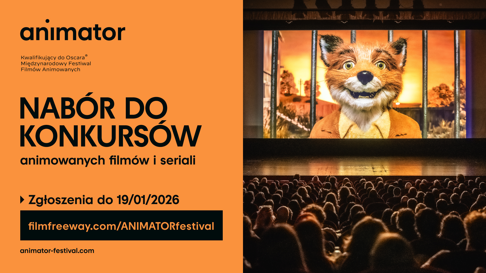 Zdjęcie główne aktualności Zgłoś swój film do konkursów Animatora 2026!