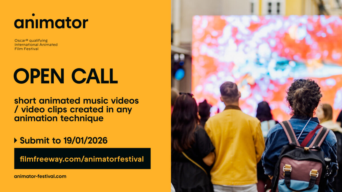 Zdjęcie aktualności Hello, Music! OPEN CALL - ANIMATOR 2026: Animated Music Videos
