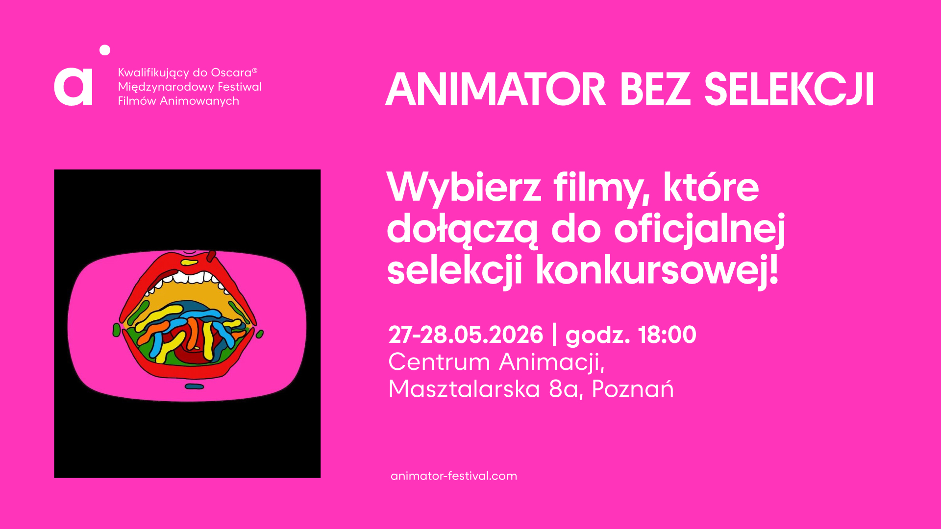 Zdjęcie główne aktualności Decide which films will join the official competition selection!