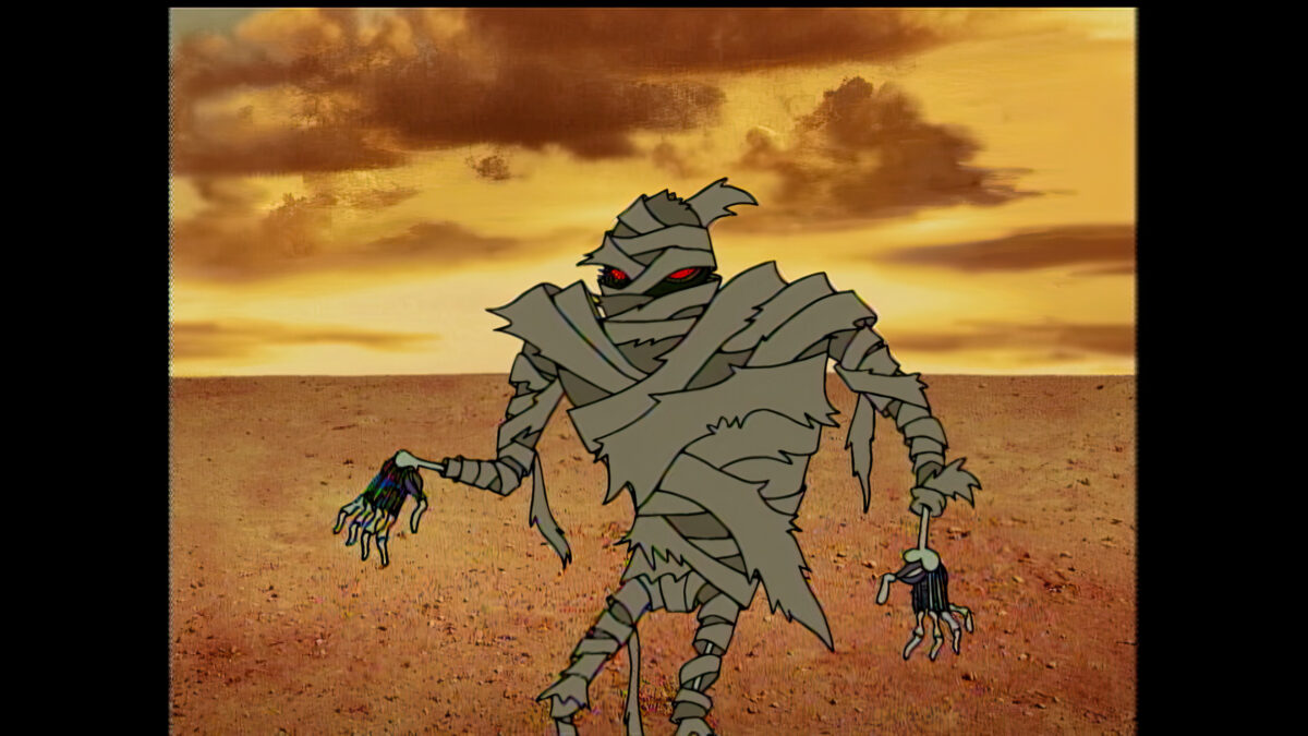 Okładka filmu Courage Meets the Mummy