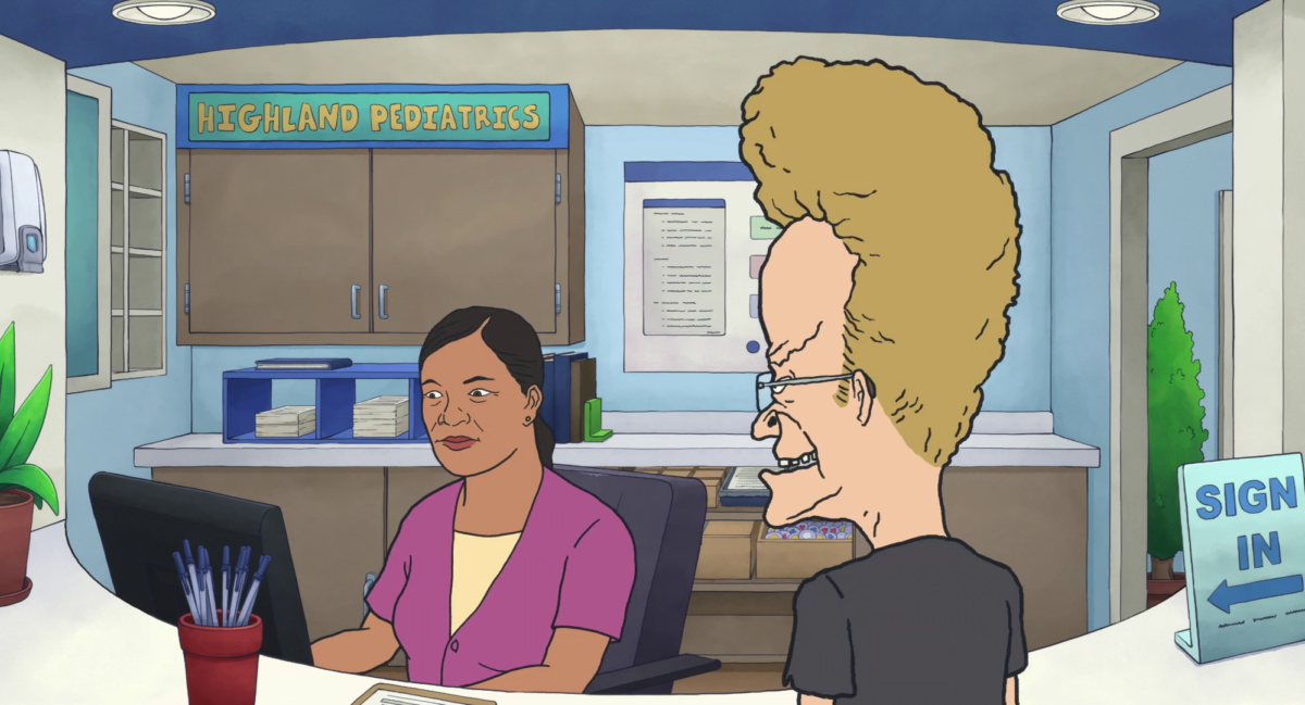 Kadr filmu Mike Judge's Beavis and Butt-Head – Heart Attack