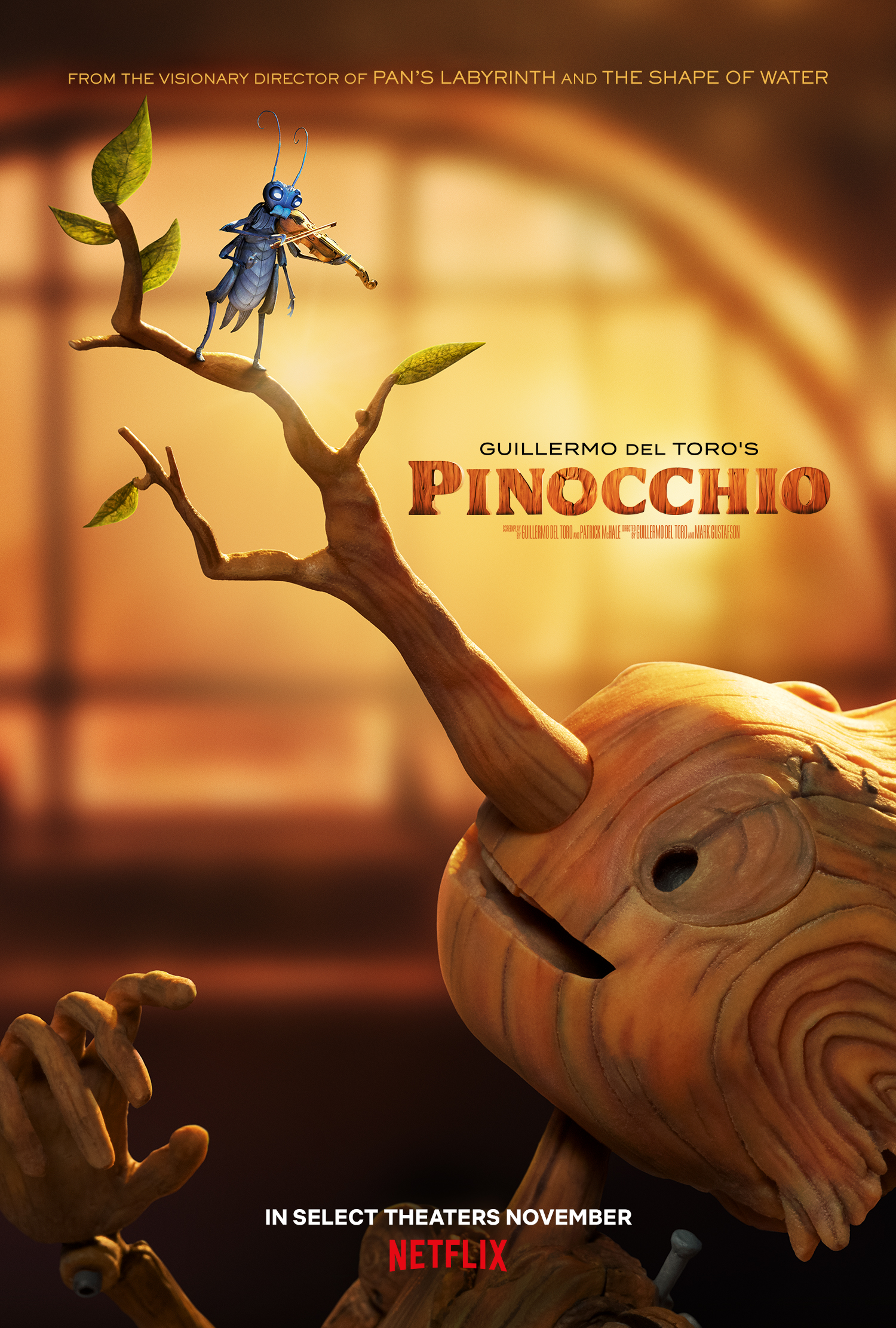 Okładka filmu Guillermo del Toro: Pinokio