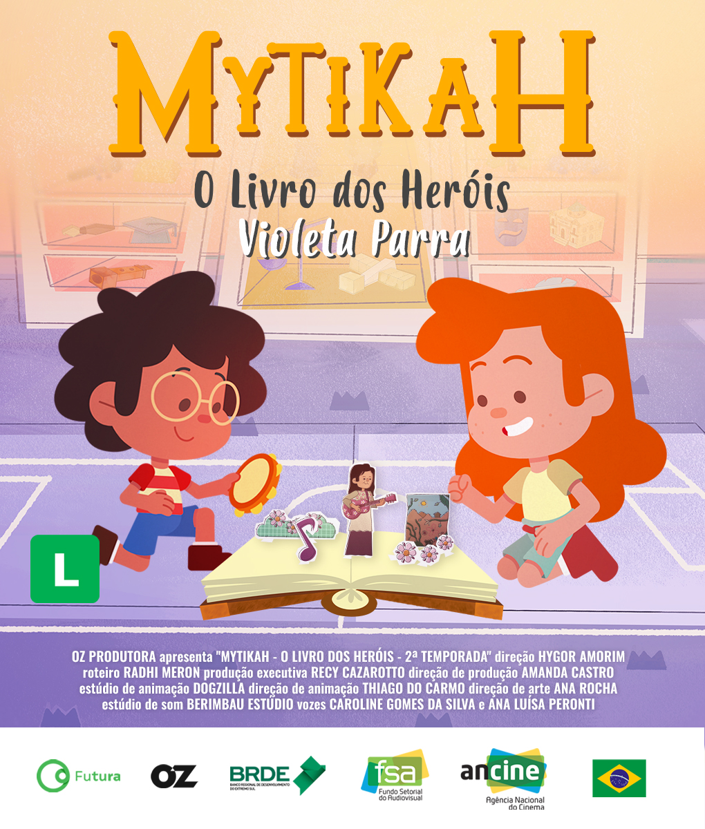 Okładka filmu Mytikah – The Book Of Heroes – Violeta Parra