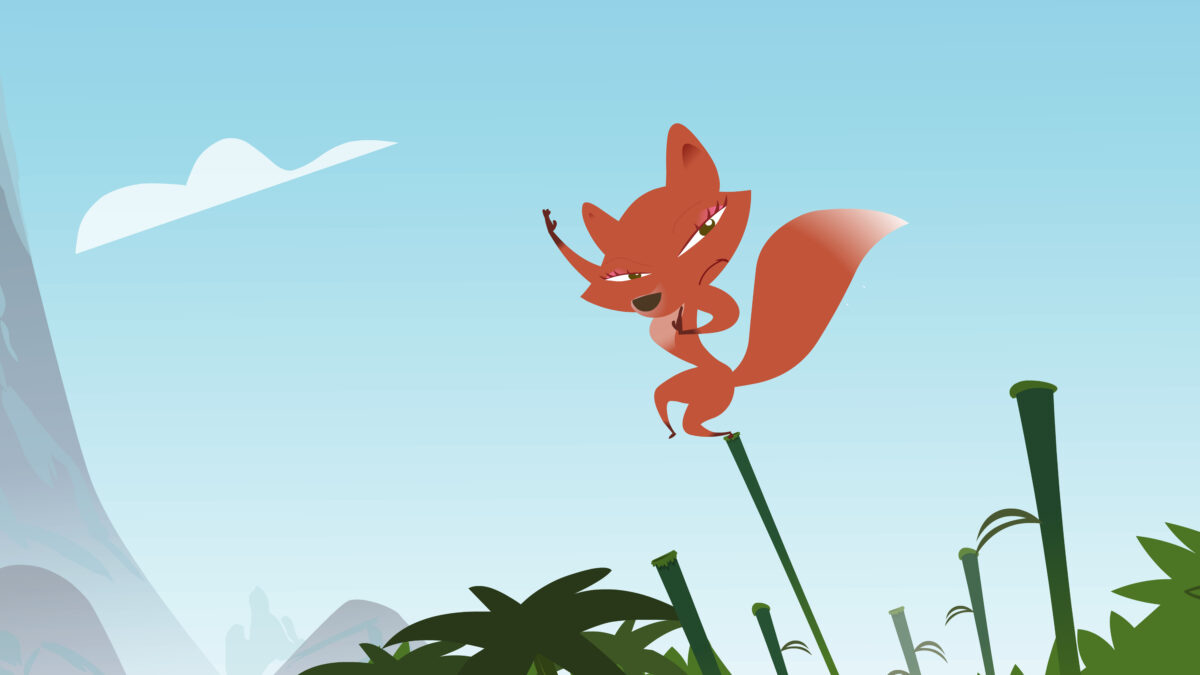 Kadr filmu Skunk Fu! – The Art Of Monkey Launching